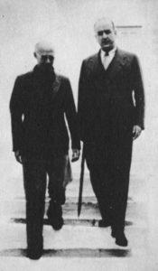 Henry Miller with George Katsimbalis